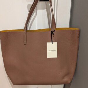 Cuyana Classic Structured Leather Tote (new with tag)